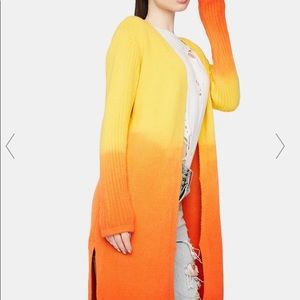 Dolls Kill Chasing Sunsets Cardigan